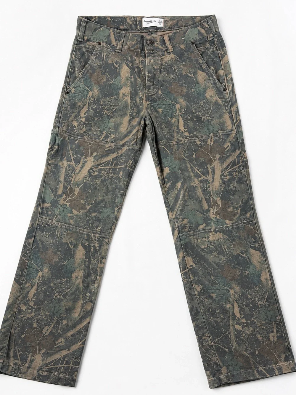Abercrombie Camouflage Carpenter Pants | kids 15/16 | women 2 | Butter Soft
